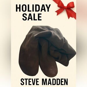 Steve Madden Slouchy Brown Boots Size 8 bf